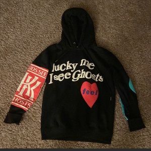Iucky me I see ghosts hoodie